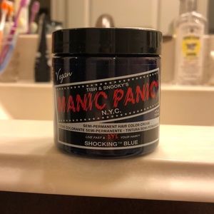 Manic Panic “shocking blue”